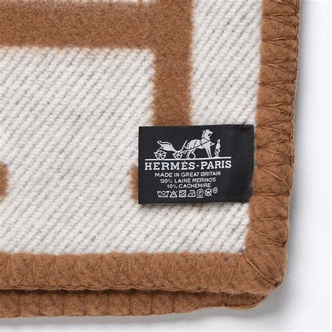 cashmere blanket hermes|hermes blanket cost.